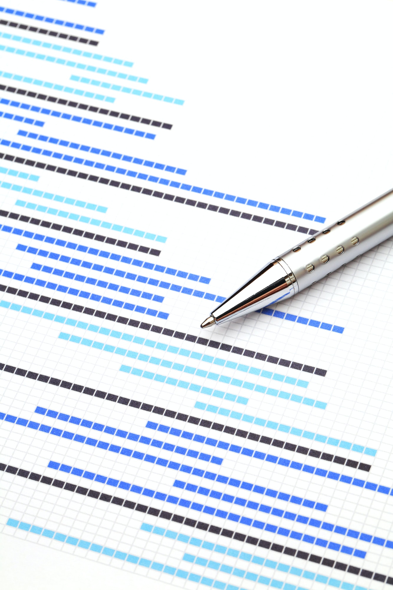 Gantt chart for financial project